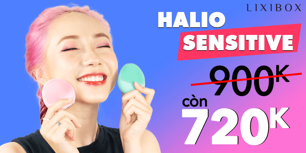 sản phẩm Halio Sensitive phiên bản mới giảm giá