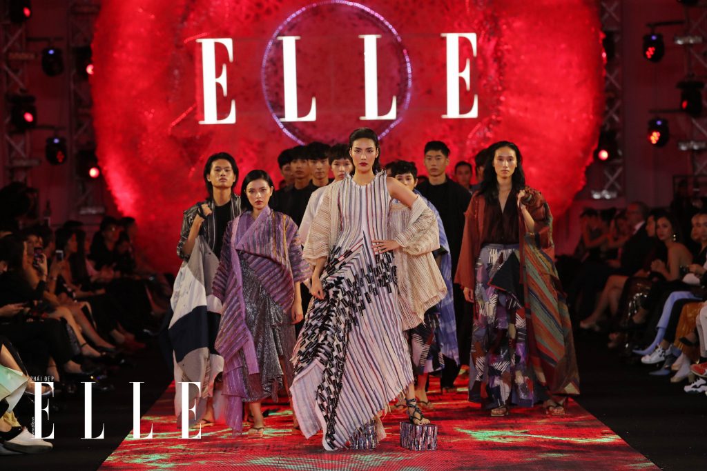 bst remade in vietnam của tom trandt tại elle fashion journey 2018