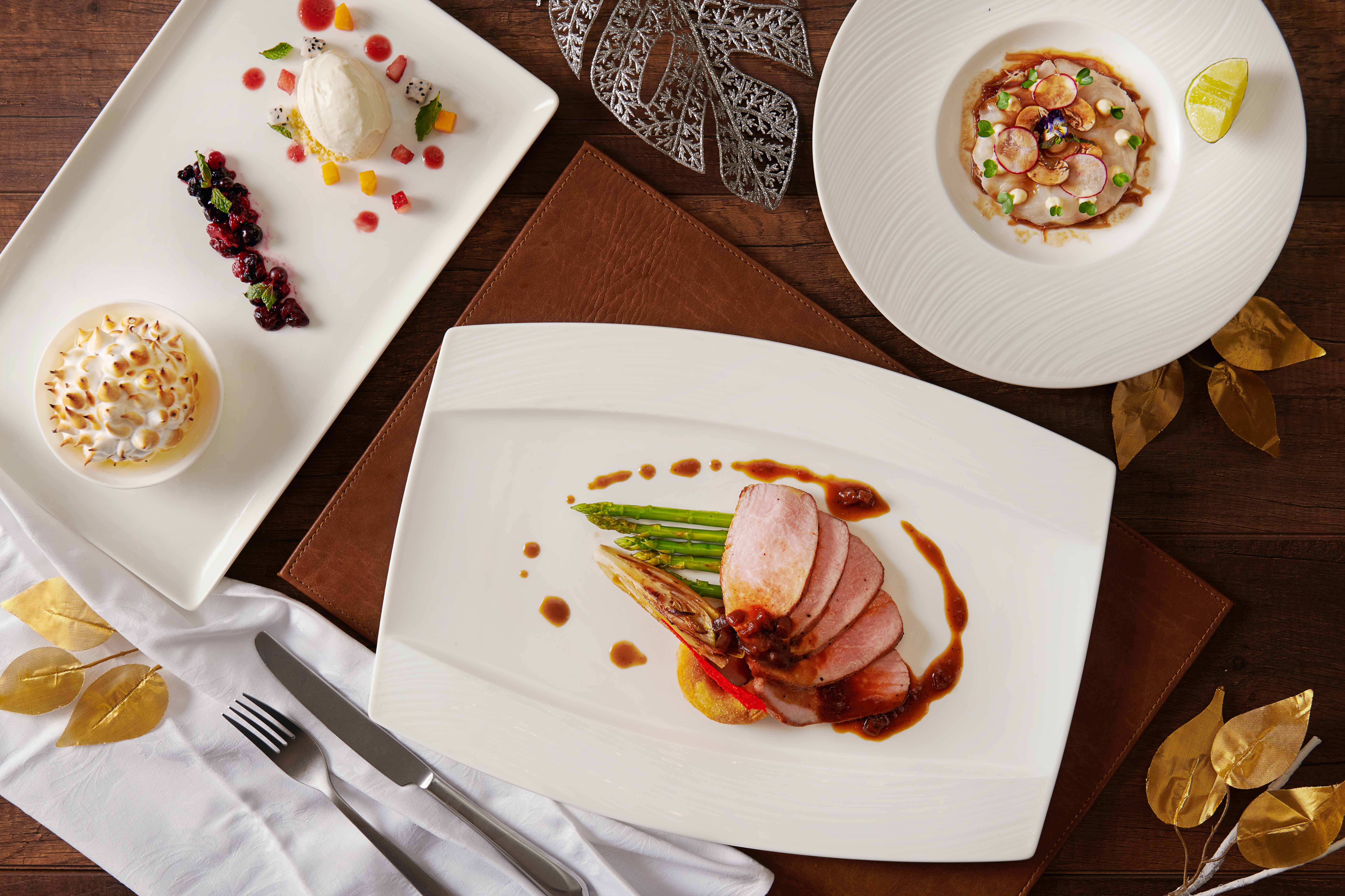 sheraton grand đà nẵng stylish six course dinner