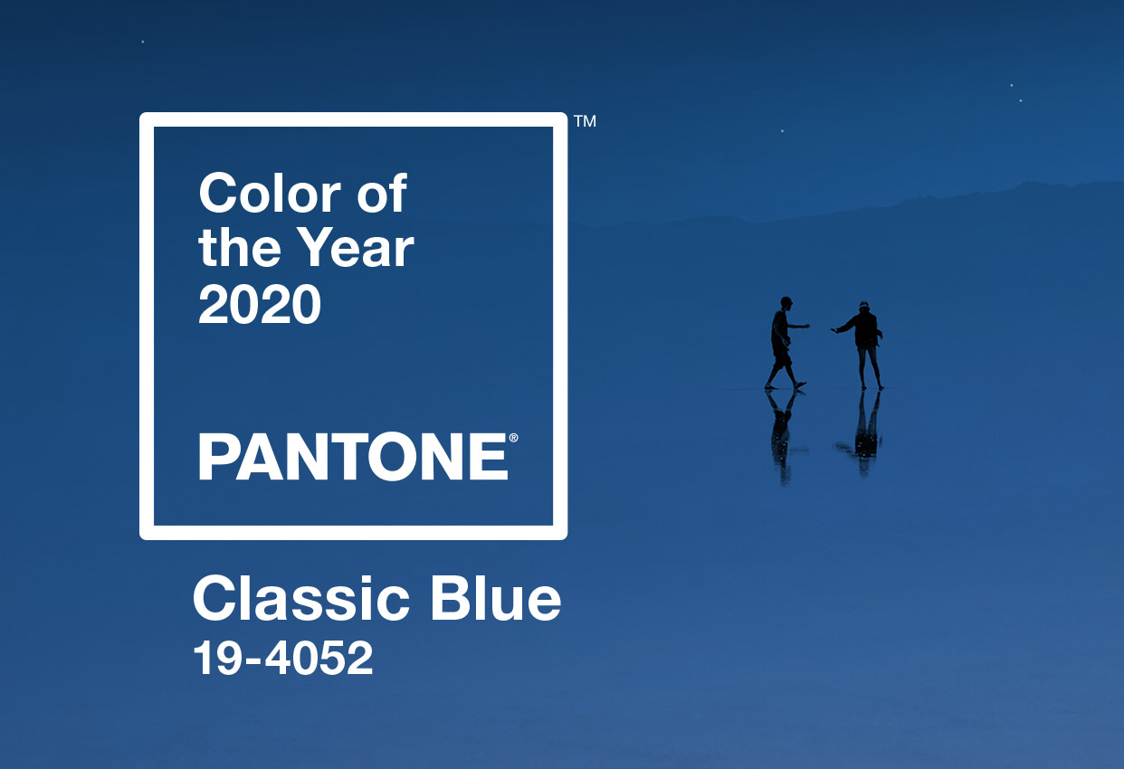 Màu Pantone 2019 - Classic Blue