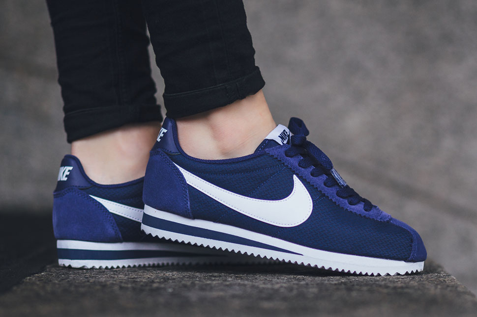 Nike Cortez màu classic blue