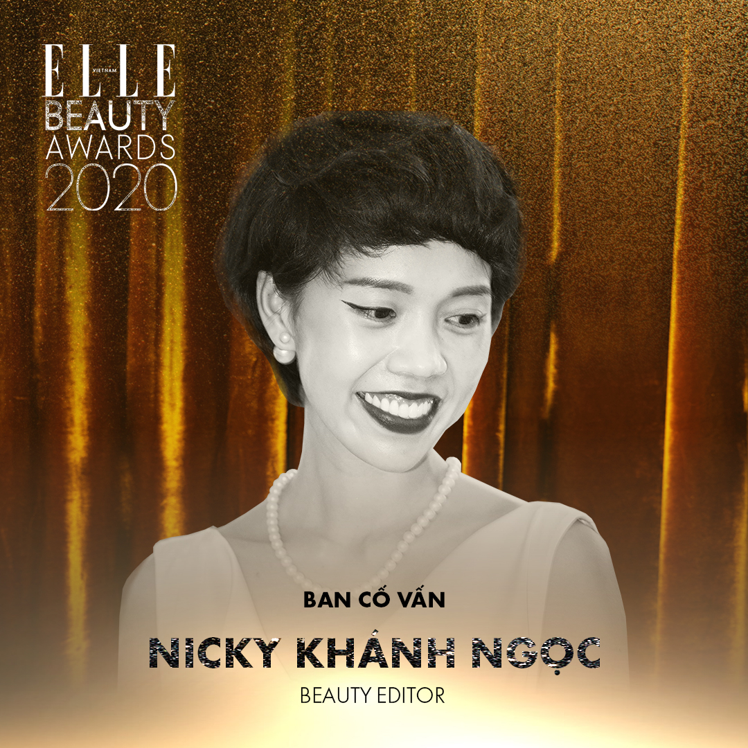 nicky khánh ngọc - ban cố vấn elle beauty awards 2020