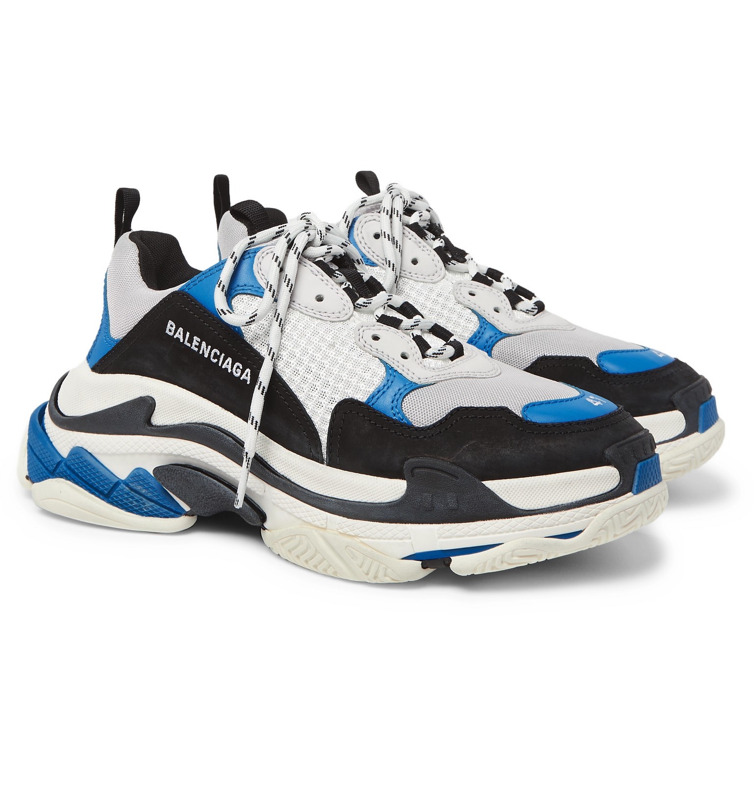 Giày Balenciaga Triple S màu classic blue