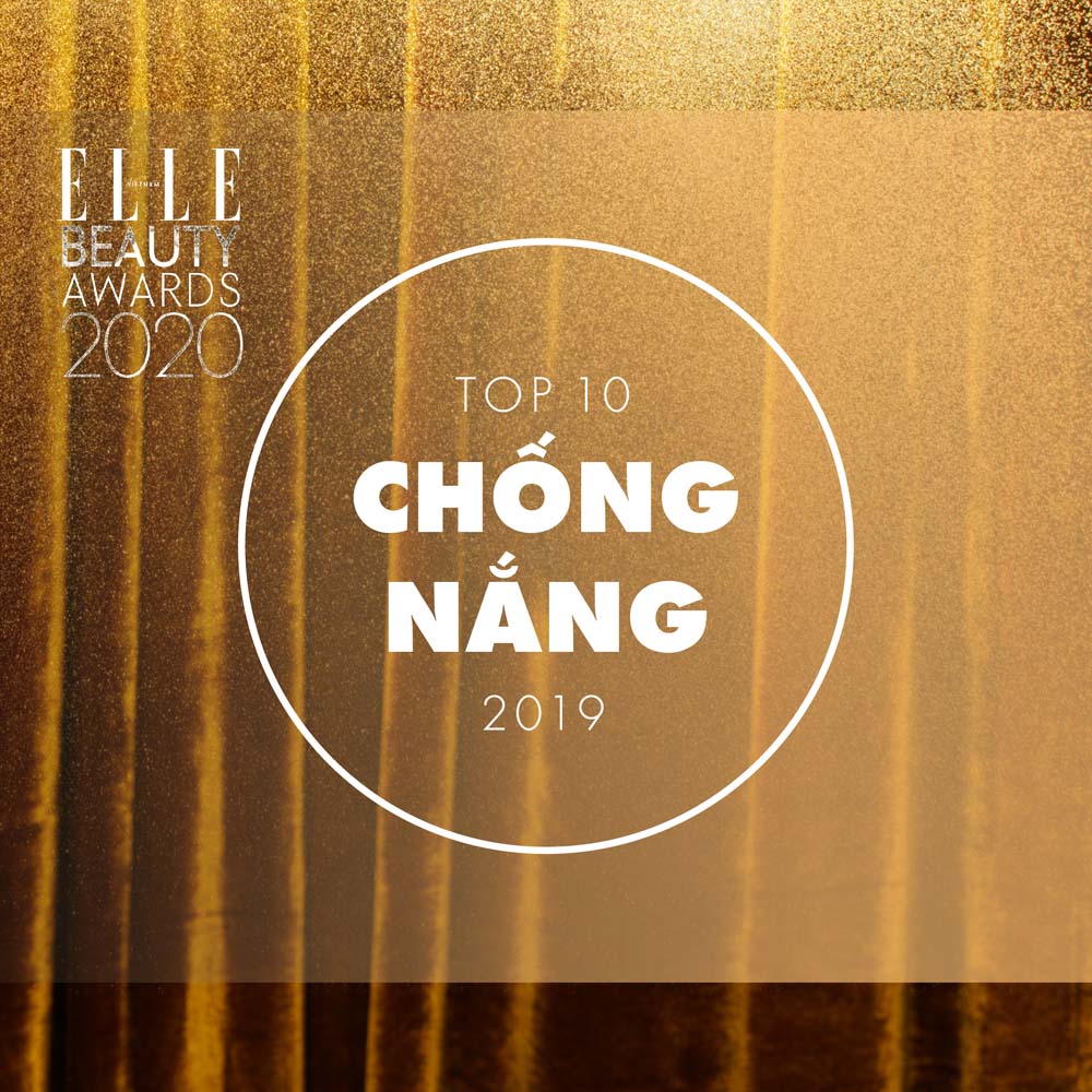 top 10 kem chống nắng elle beauty awards 2020