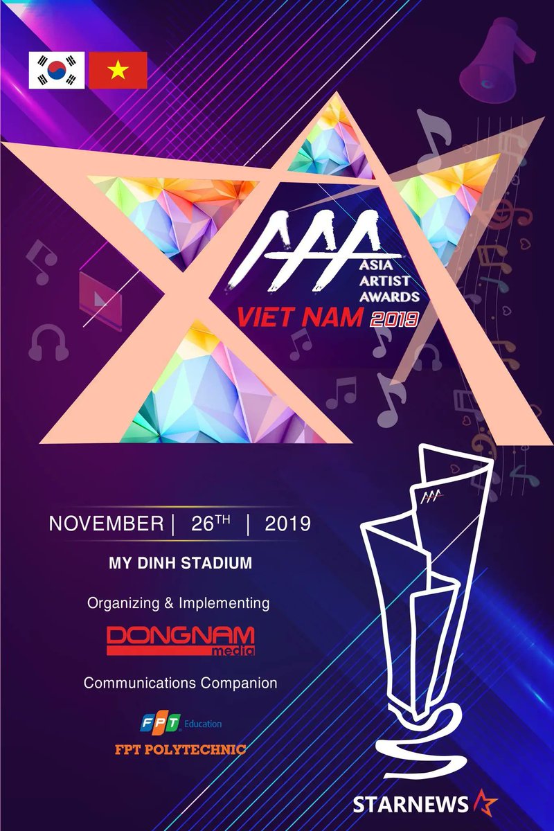 sự kiện văn hóa 2019 - aaa tại việt nam 2019