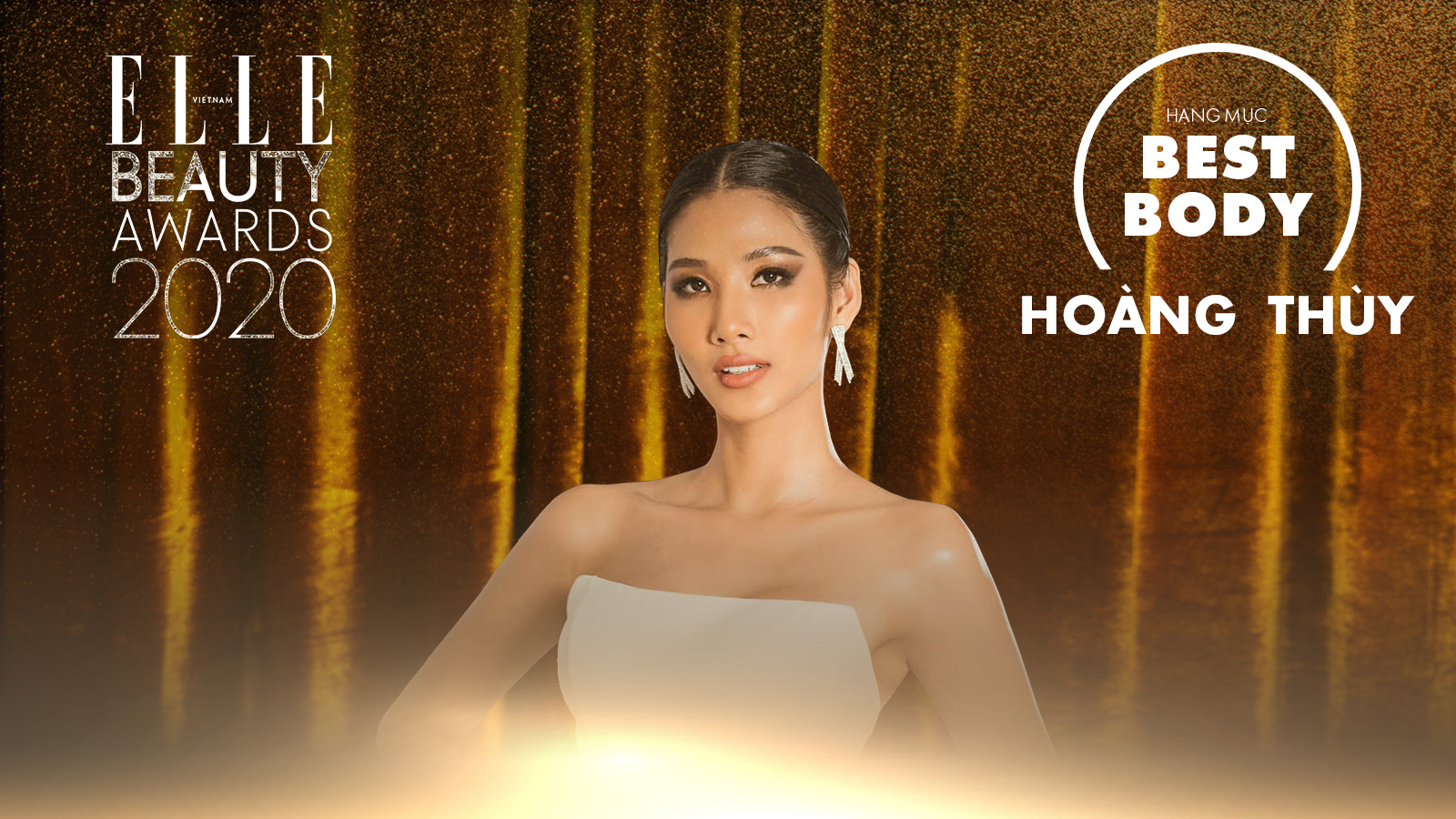 elle beauty awards 2020 á hậu hoàng thùy