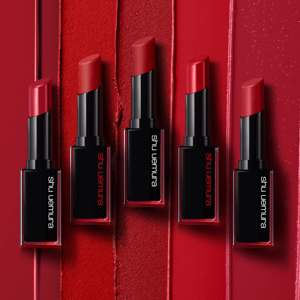 shu uemura các dòng son diện áo mới với vỏ đen huyền bí 