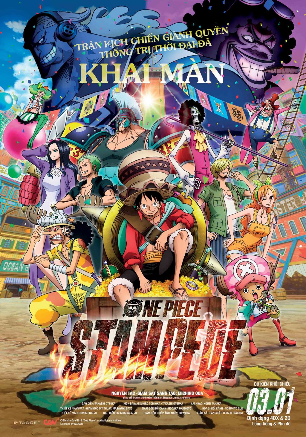 phim chiếu rạp one piece stampede