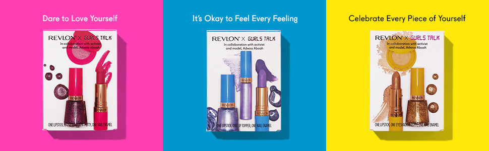 BST Revlon x Gurls Talk - sự kết hợp giữa Relvon và đại sứ thương hiệu của hãng - Adwoa Aboah