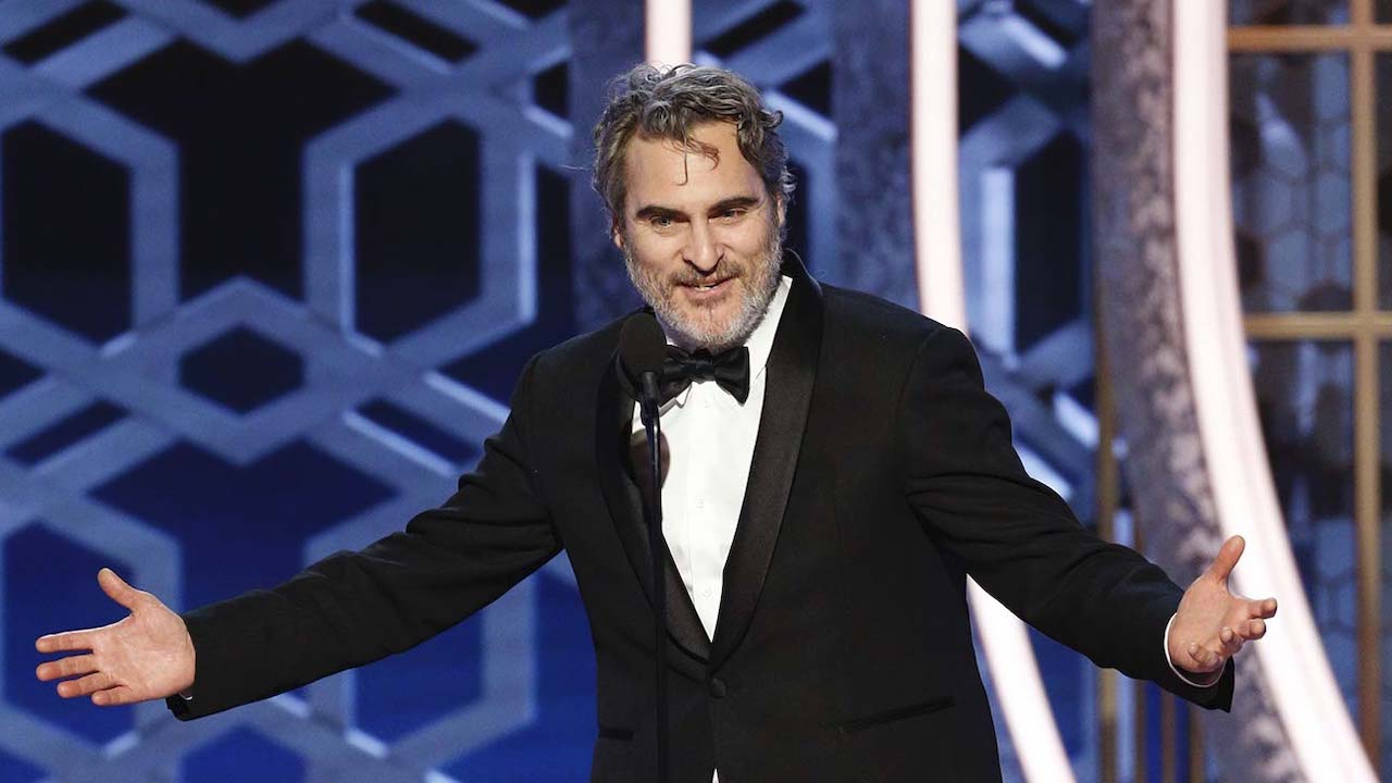 Joaquin Phoenix tại quả cầu vàng 2020