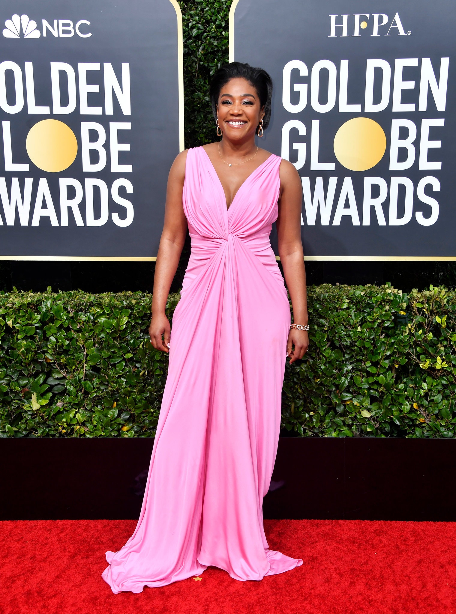 Thảm đỏ Quả Cầu Vàng 2020 Tiffany Haddish 