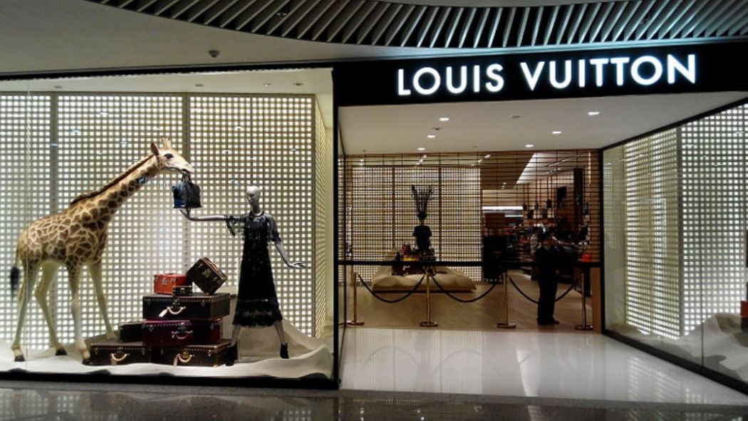 cửa hàng louis vuitton ở hồng kông