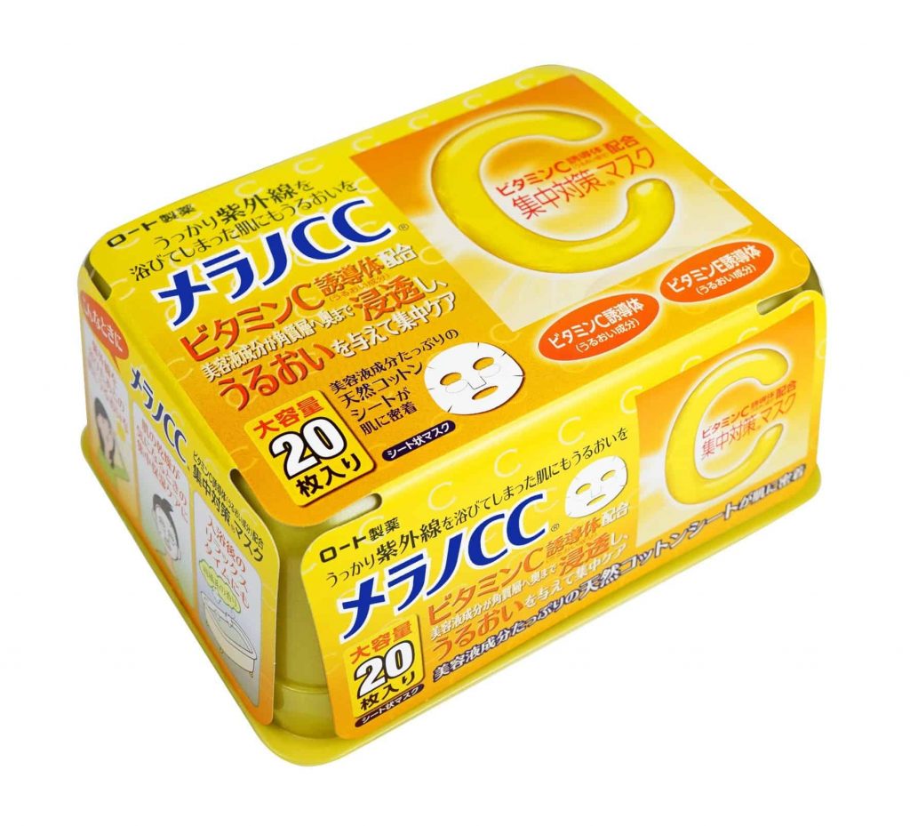 mặt nạ trị mụn cc melano vitamin c