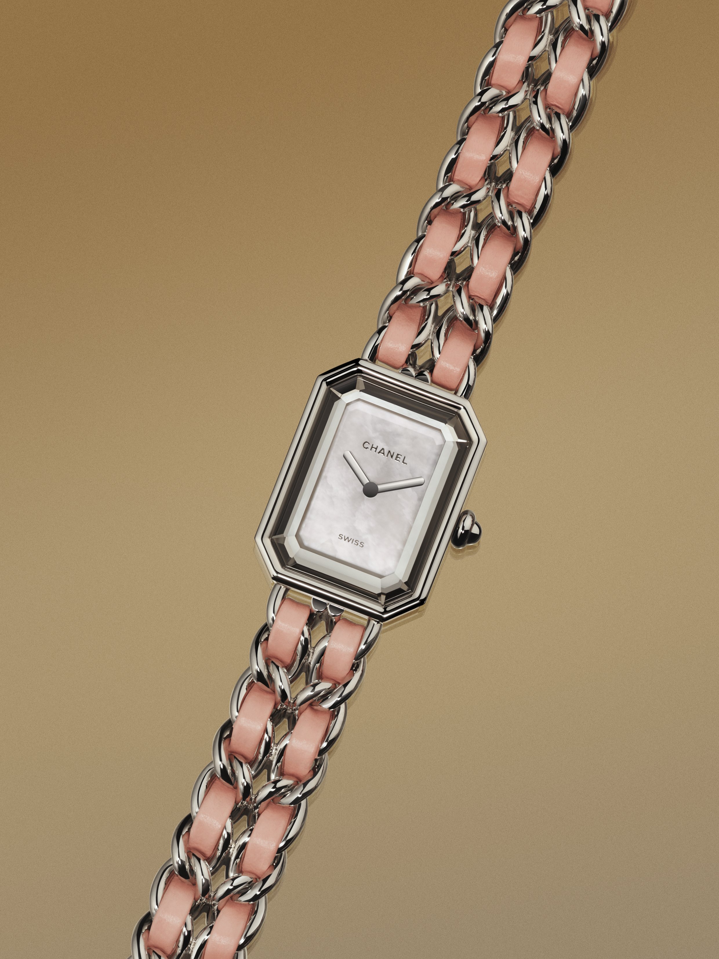 Đồng hồ Premiere dây xích phối da của Chanel 1