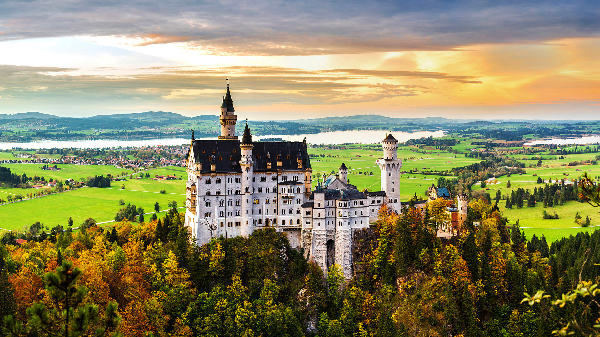 lâu đài Neuschwanstein Đức