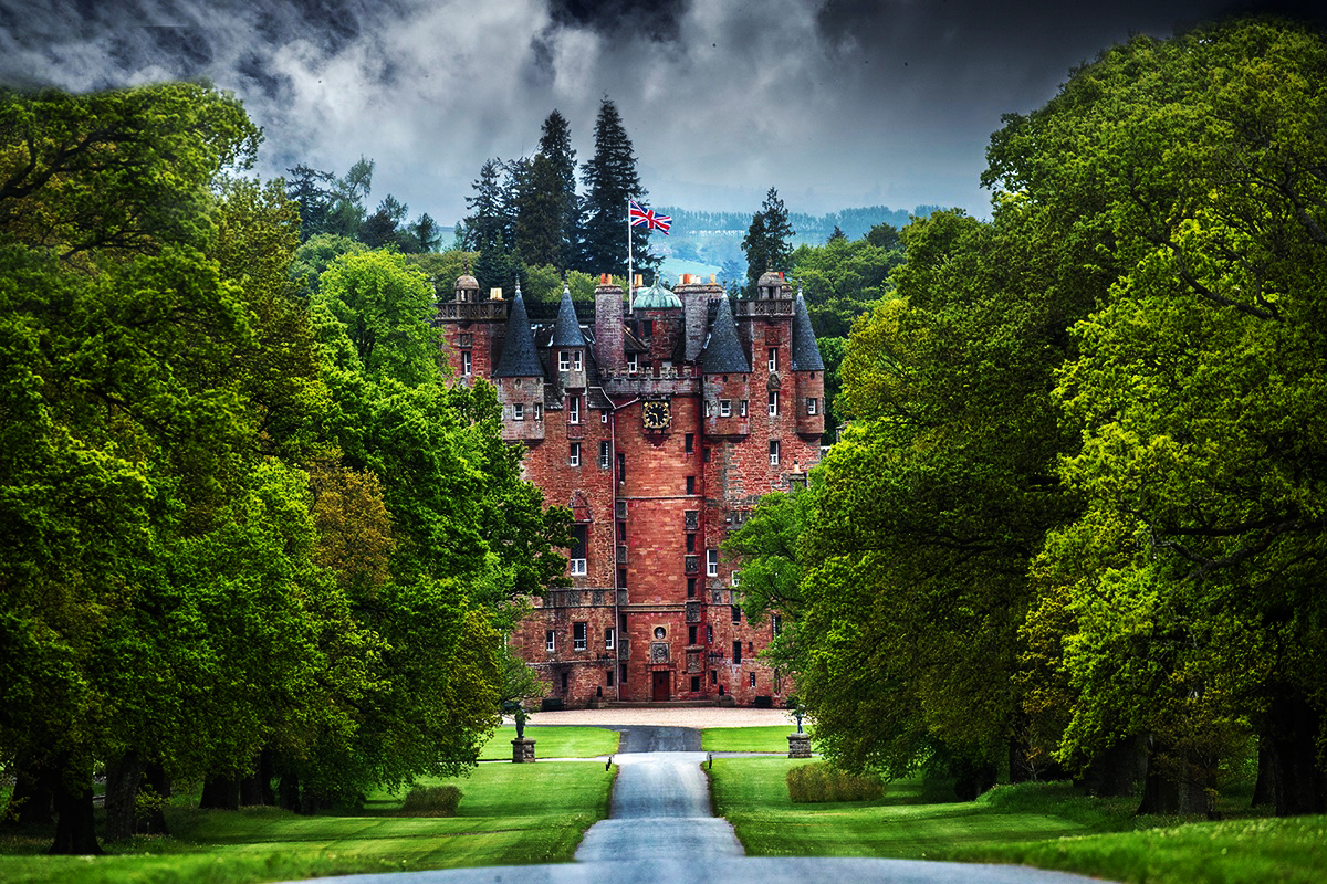 lâu đài Glamis Scotland