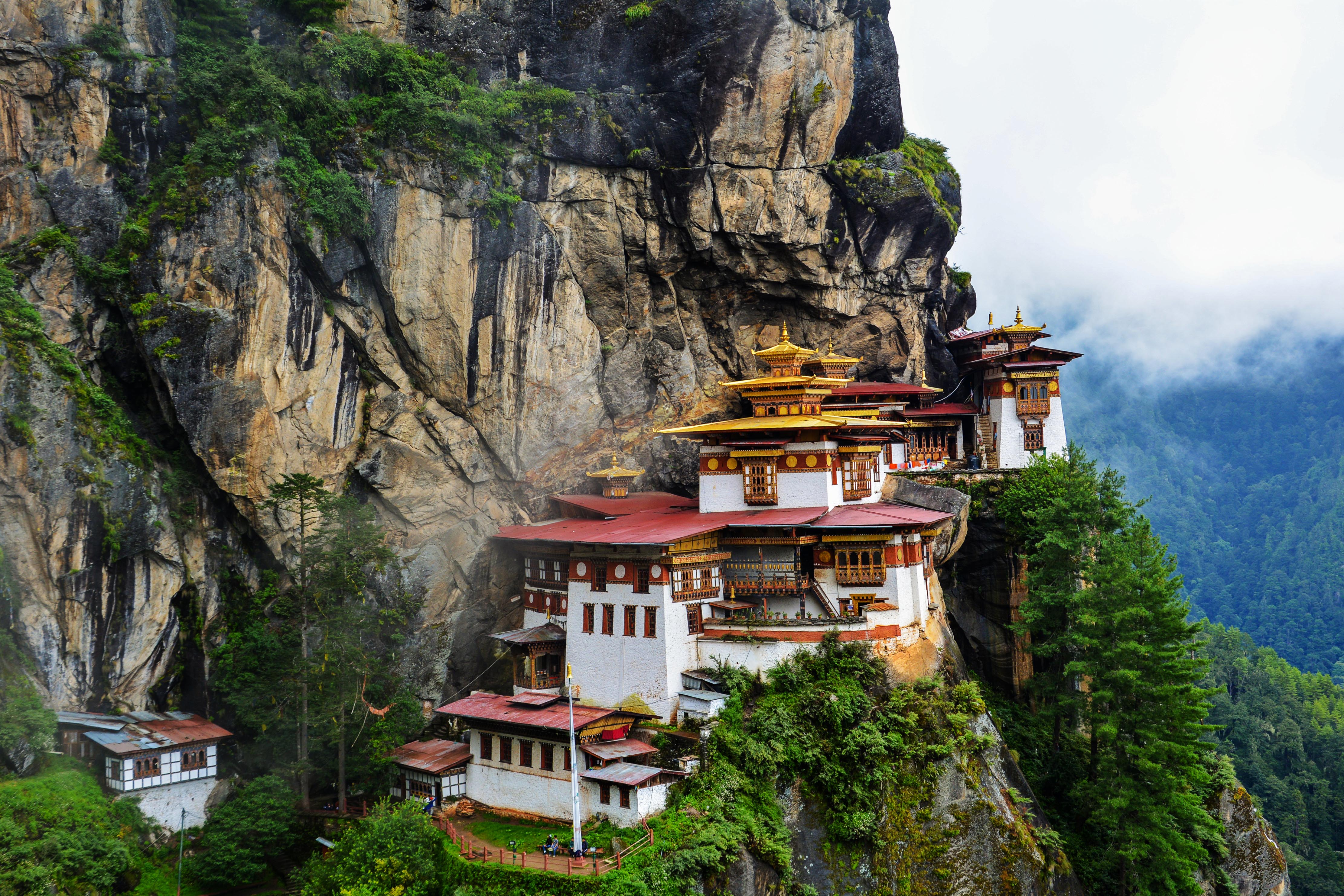 ngôi chùa ở Bhutan du lịch