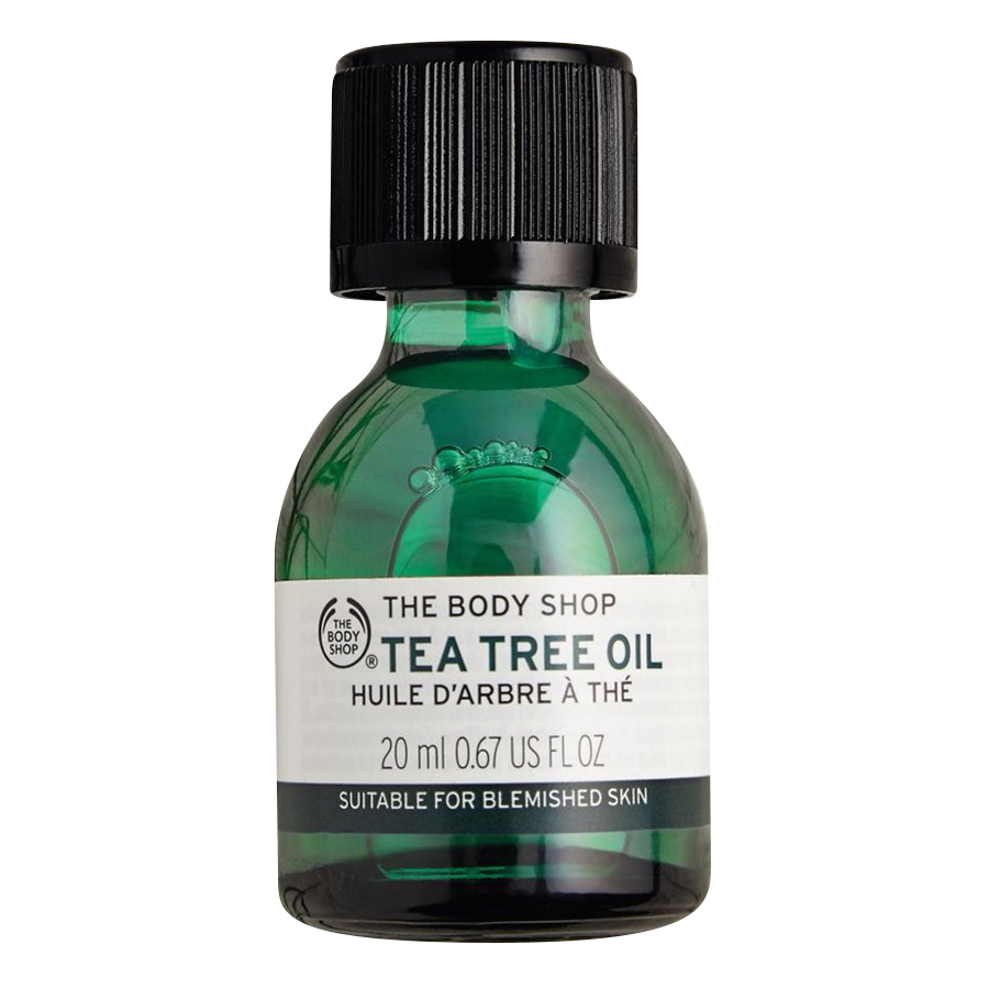 Cách trị mụn-The Body Shop Tea Tree Oil.