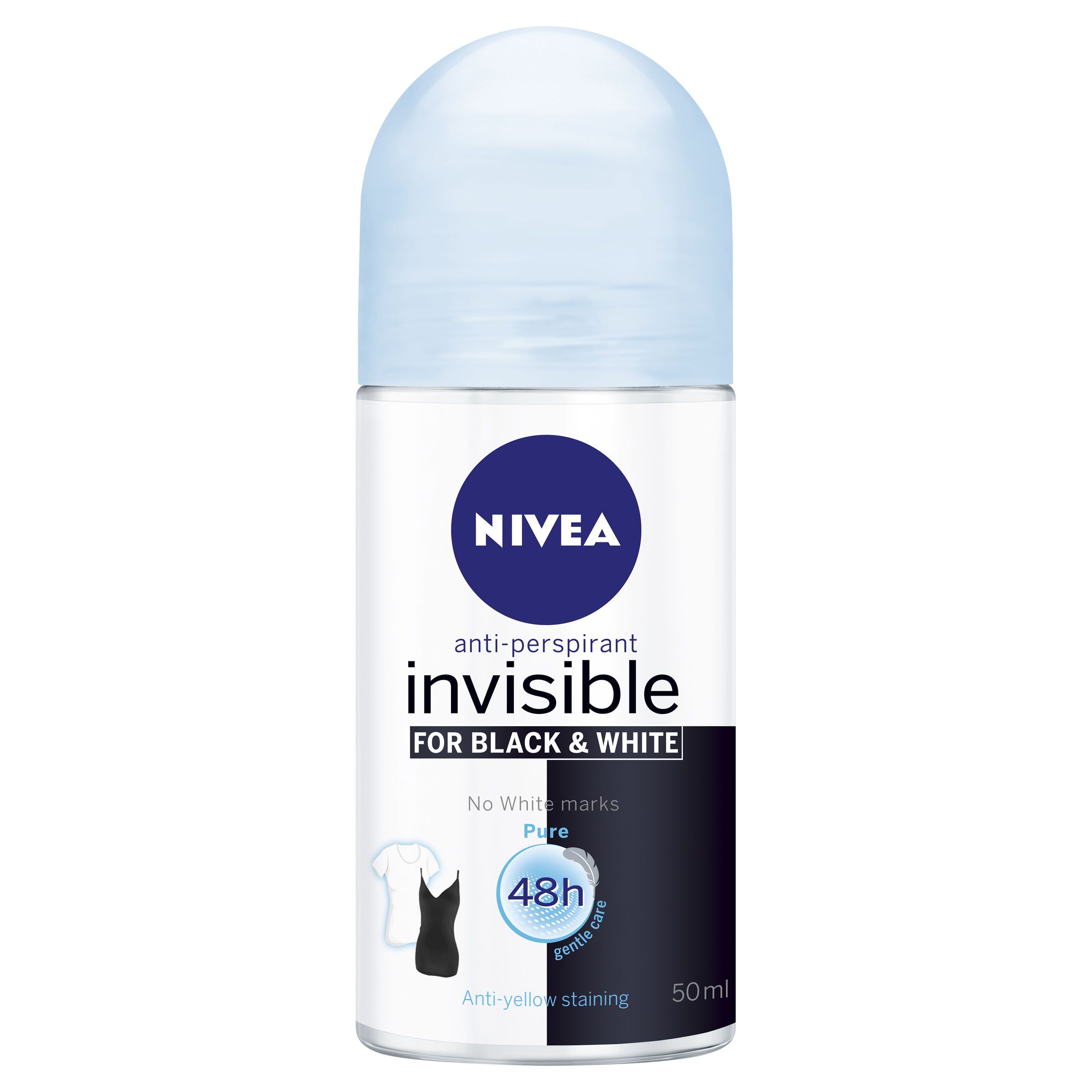 Lăn khử mùi-Nivea Black & White Pure.