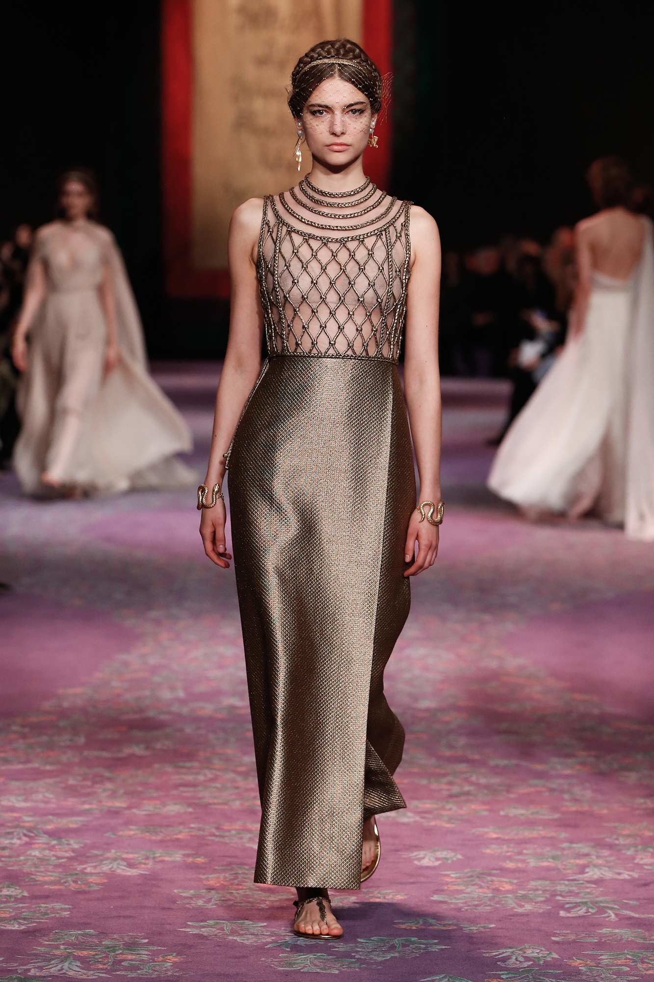 Dior Haute Couture Xuân - Hè 2020 đầm lưới 25