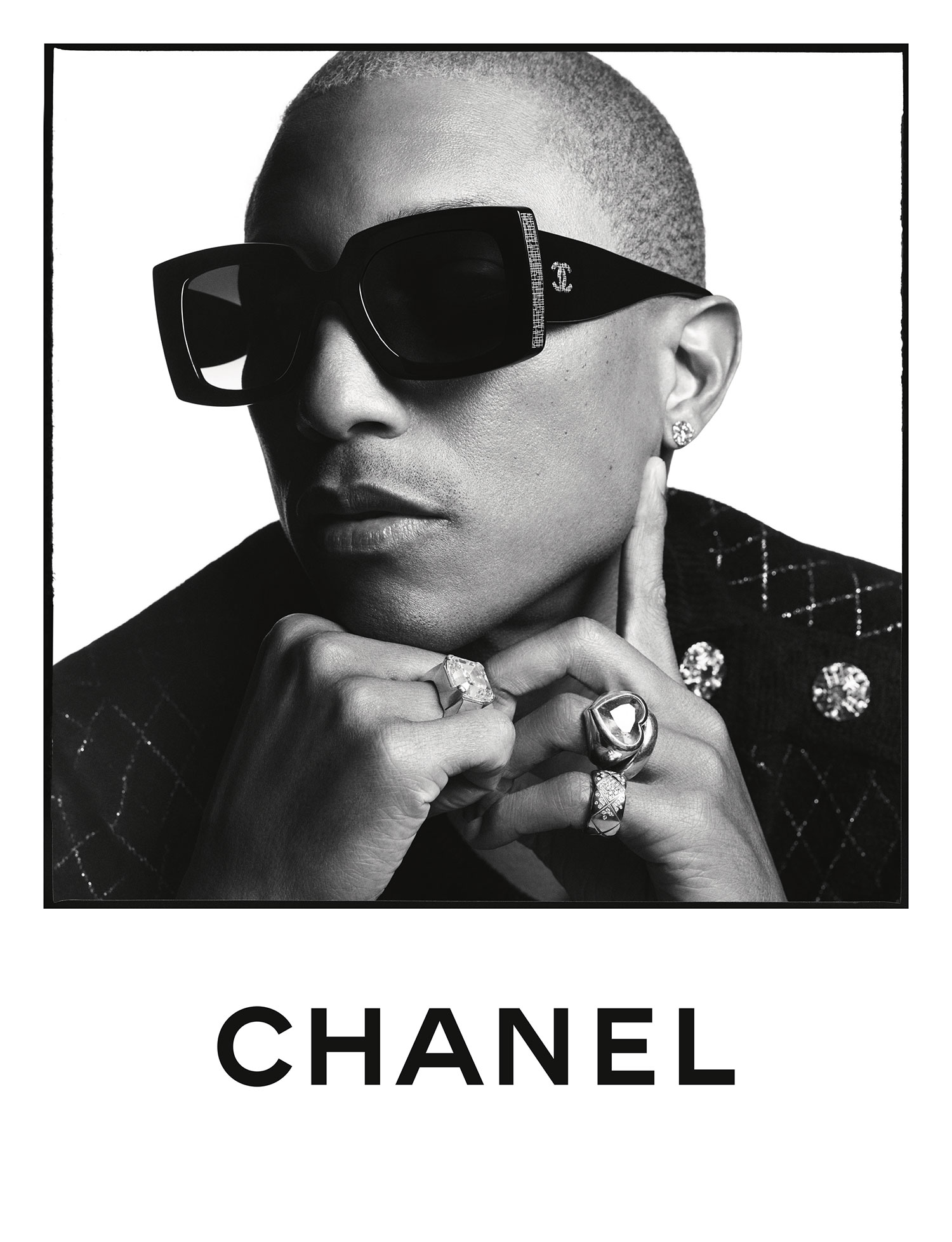 BST kính mắt Chanel Xuân - Hè 2020 Pharrell Williams