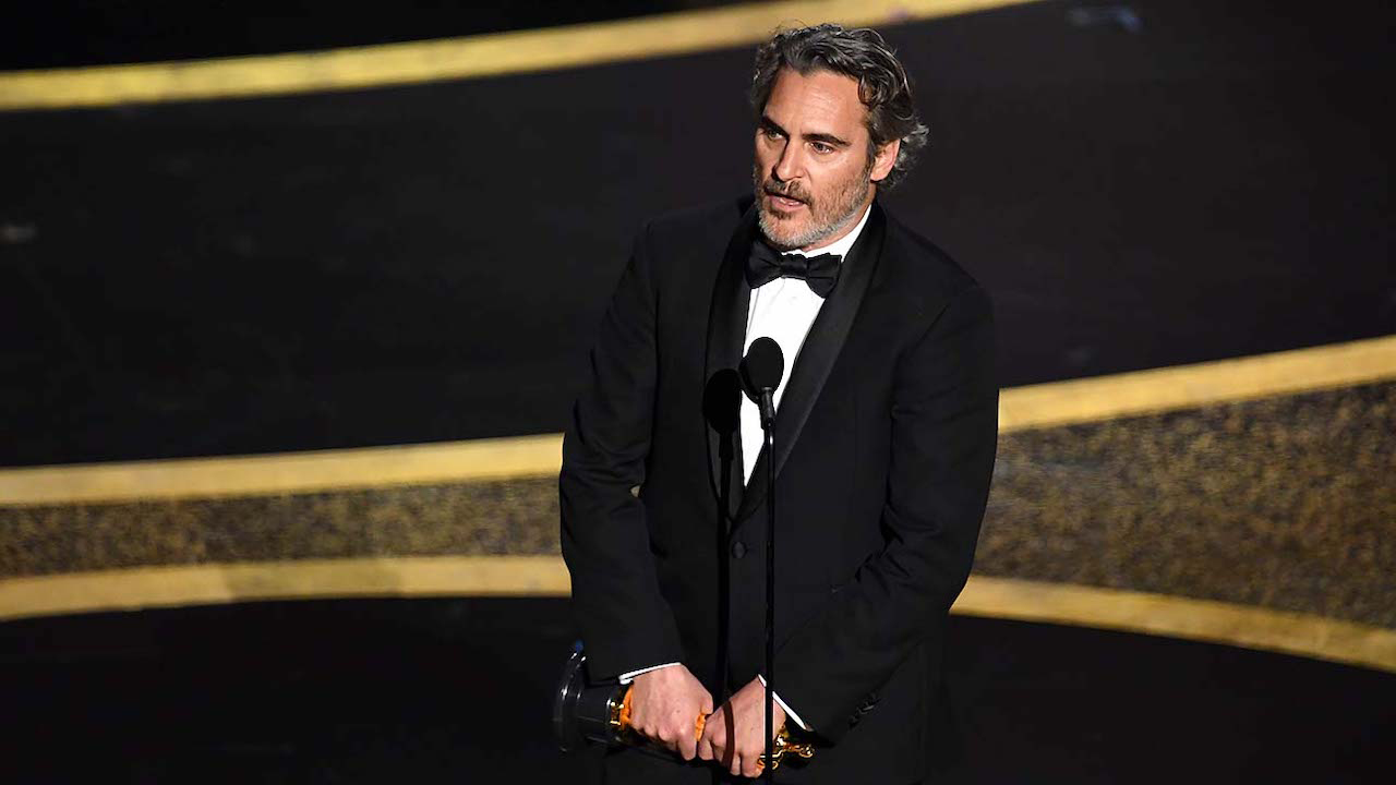 Joaquin Phoenix phát biểu nhận giải