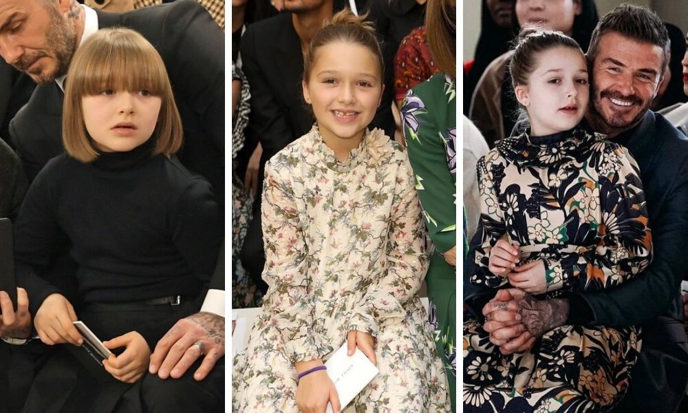 harper beckham qua 3 mùa mốt thời trang 2019 - 2020