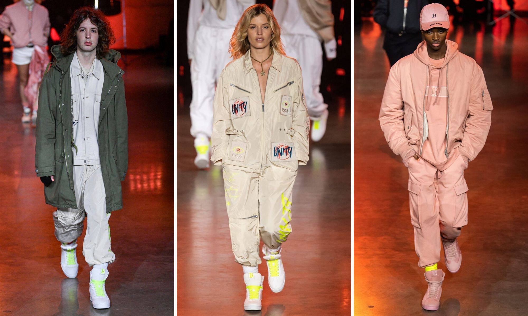 tommy hilfiger thiết kế quần cargo lfw thu đông 2020