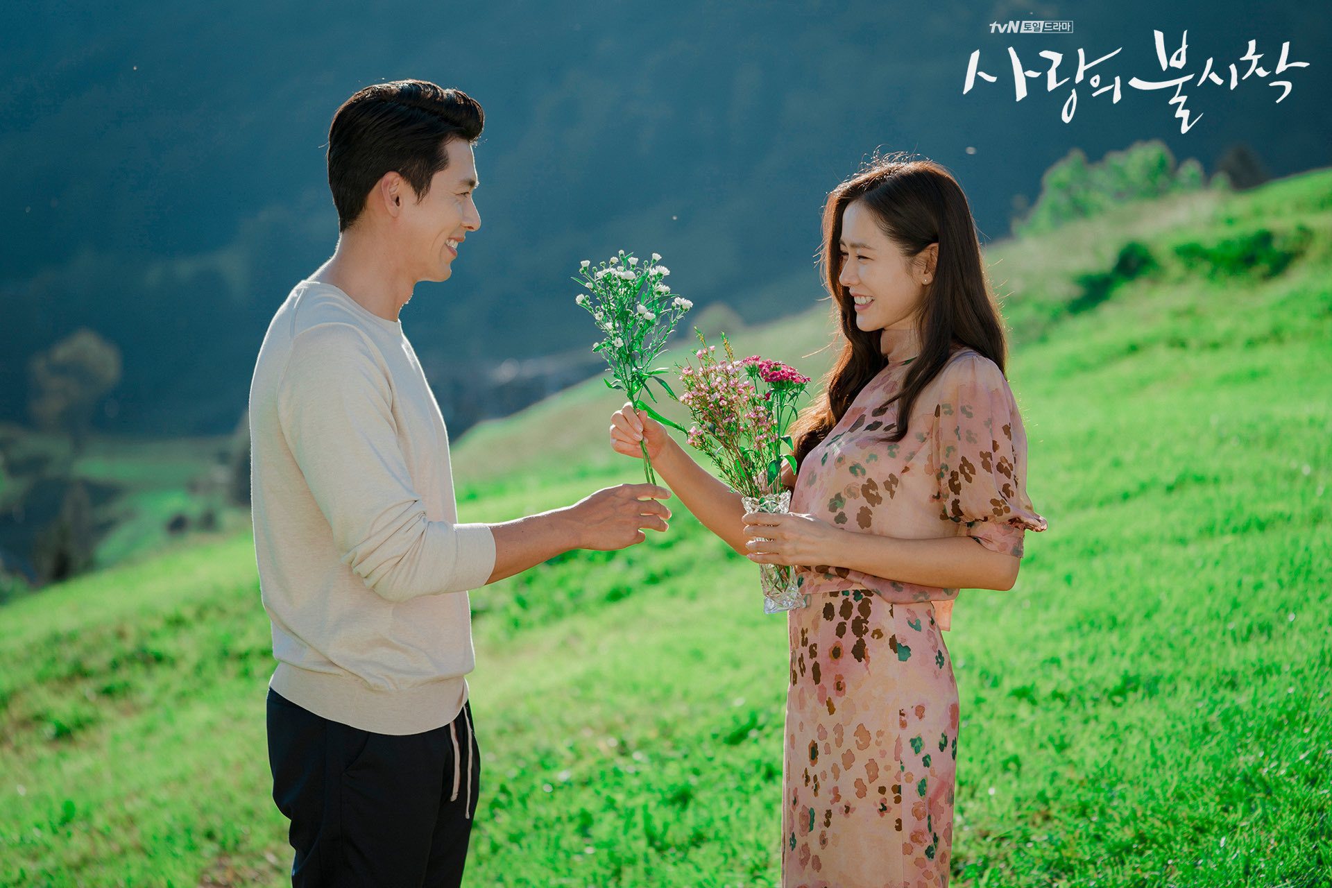 son ye jin và hyun bin trong tập cuối hạ cánh nơi anh