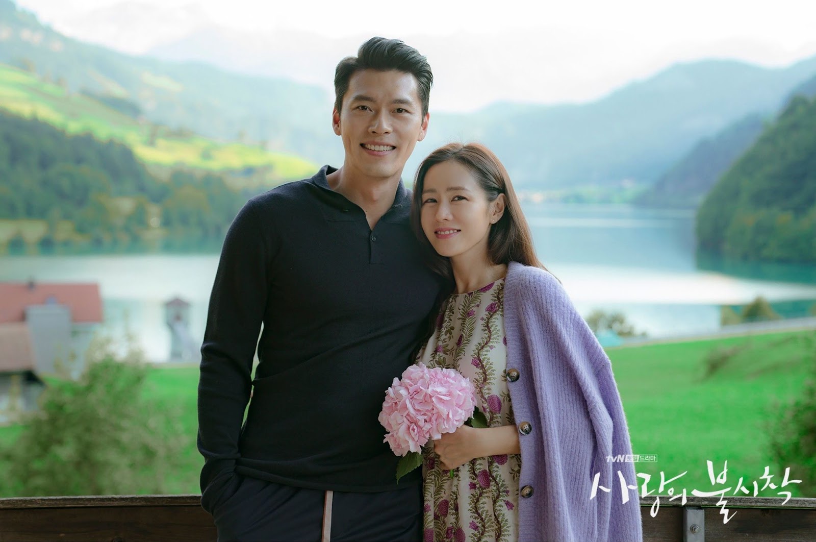 son ye jin và hyun bin trong tập cuối hạ cánh nơi anh 3