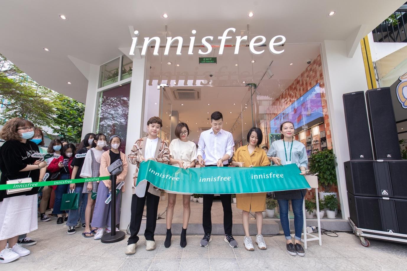 Khai trương cửa hàng innisfree ở Đà Nẵng.