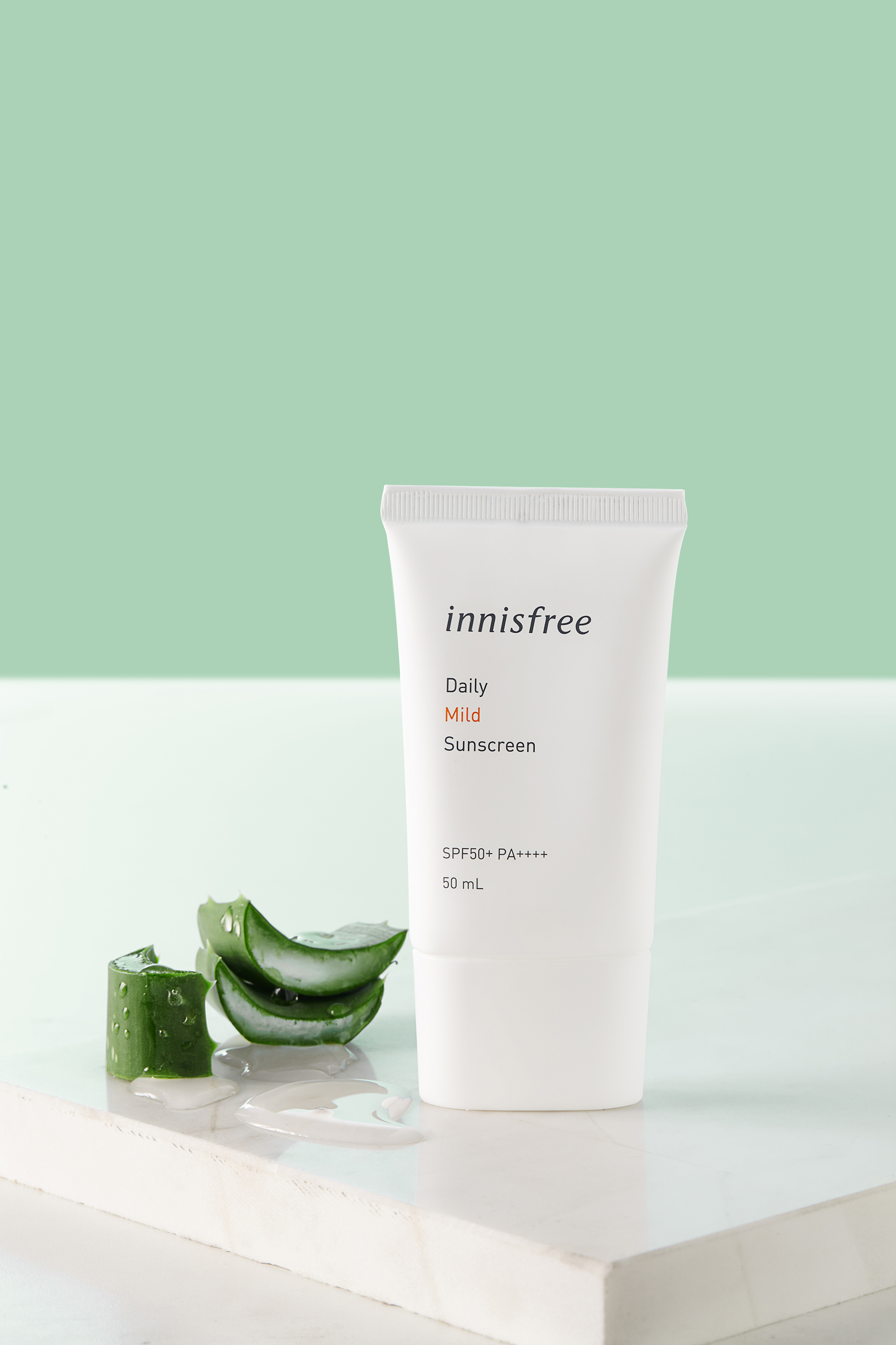 kem chống nắng Innisfree Daily Mild chăm sóc dịu nhẹ hàng ngày