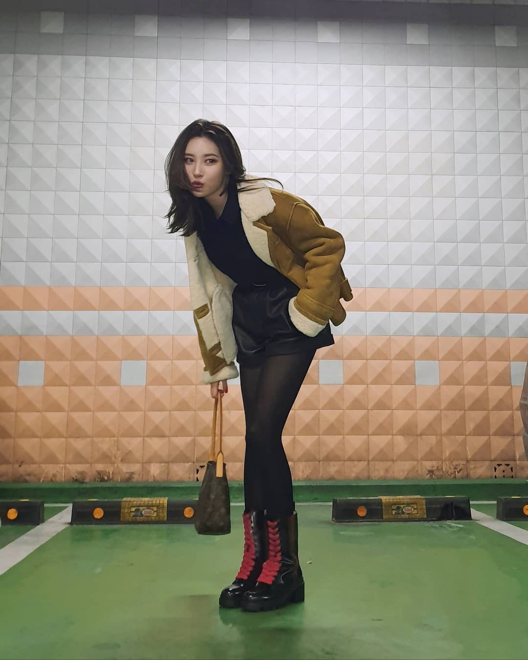 Warrior boots fashion items - Sunmi