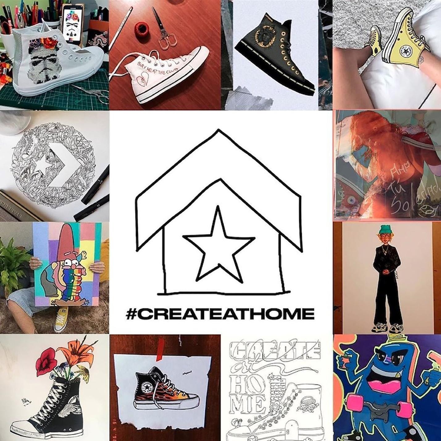 Converse truyền thông điệp tích cực trong mùa COVID với ... - ELLE