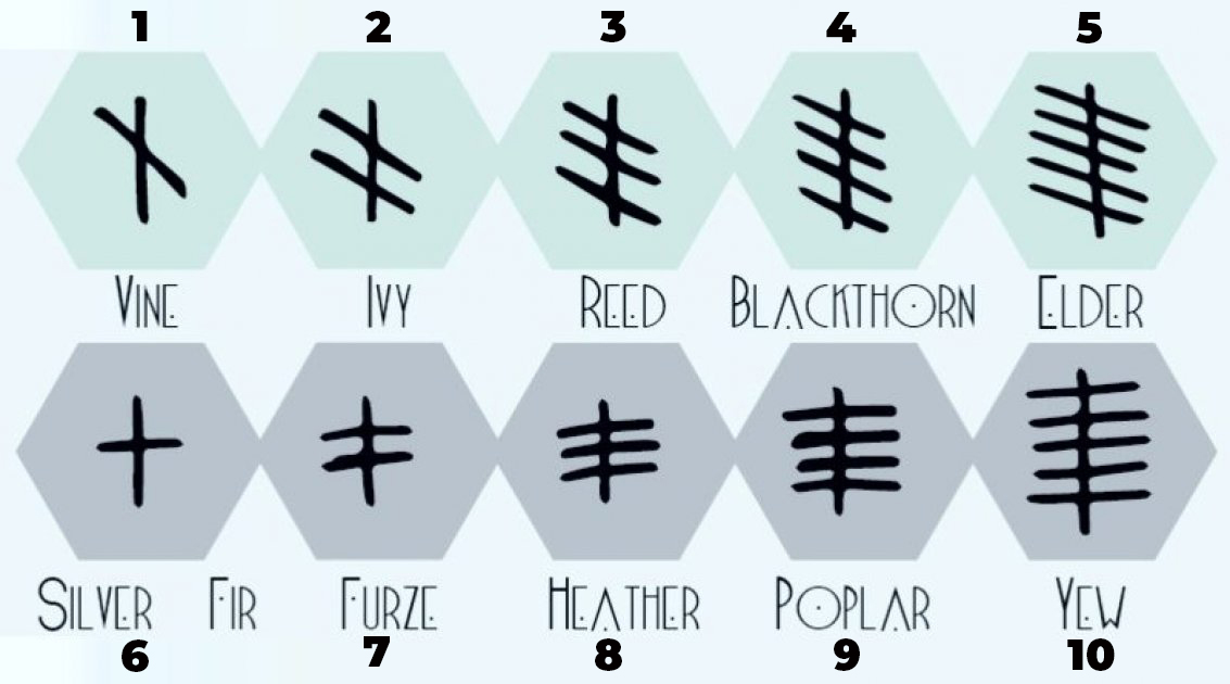 trắc nghiệm ký tự ogham