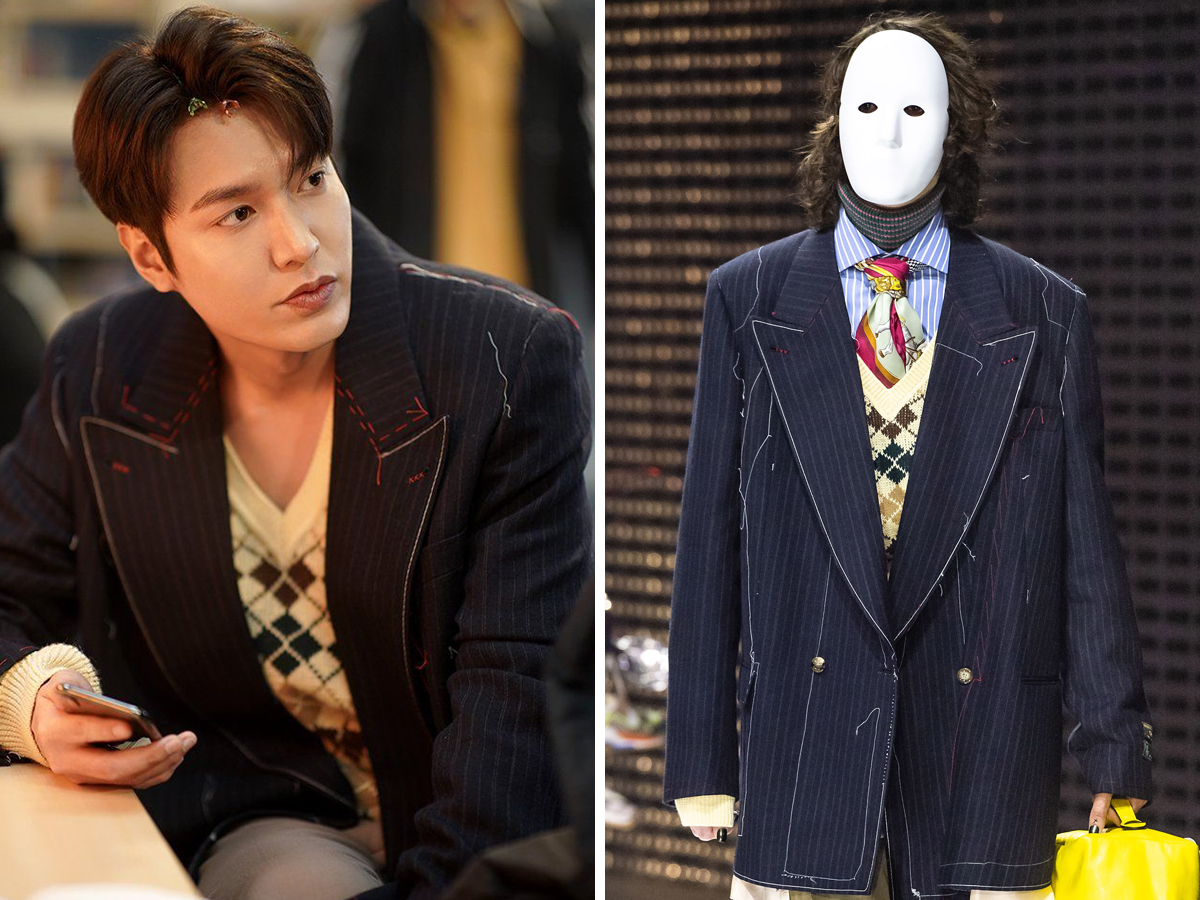 Lee Min Ho mặc áo blazer Gucci trong phim Quân Vương Bất Diệt