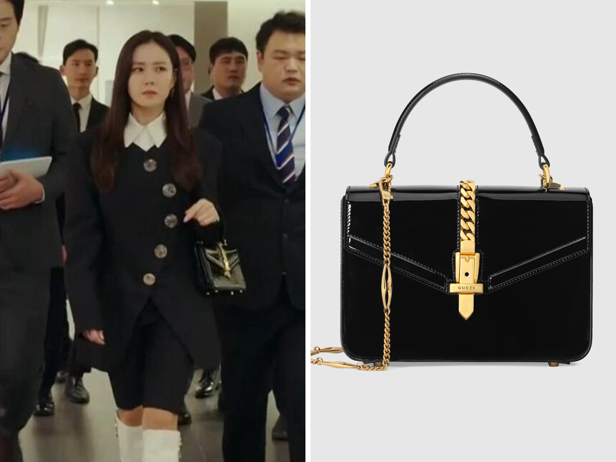 Son Yejin đeo túi xách Gucci trong Crash Landing On You