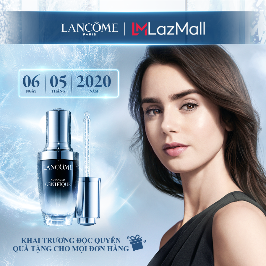 Lần đầu tiên mỹ phầm Lancôme ra mắt gian hàng chính hãng tại LazMall.