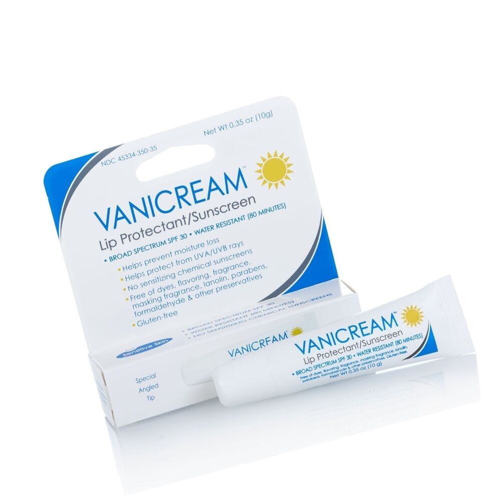 Vanicream Lip Protectant Sunscreen SPF 30.