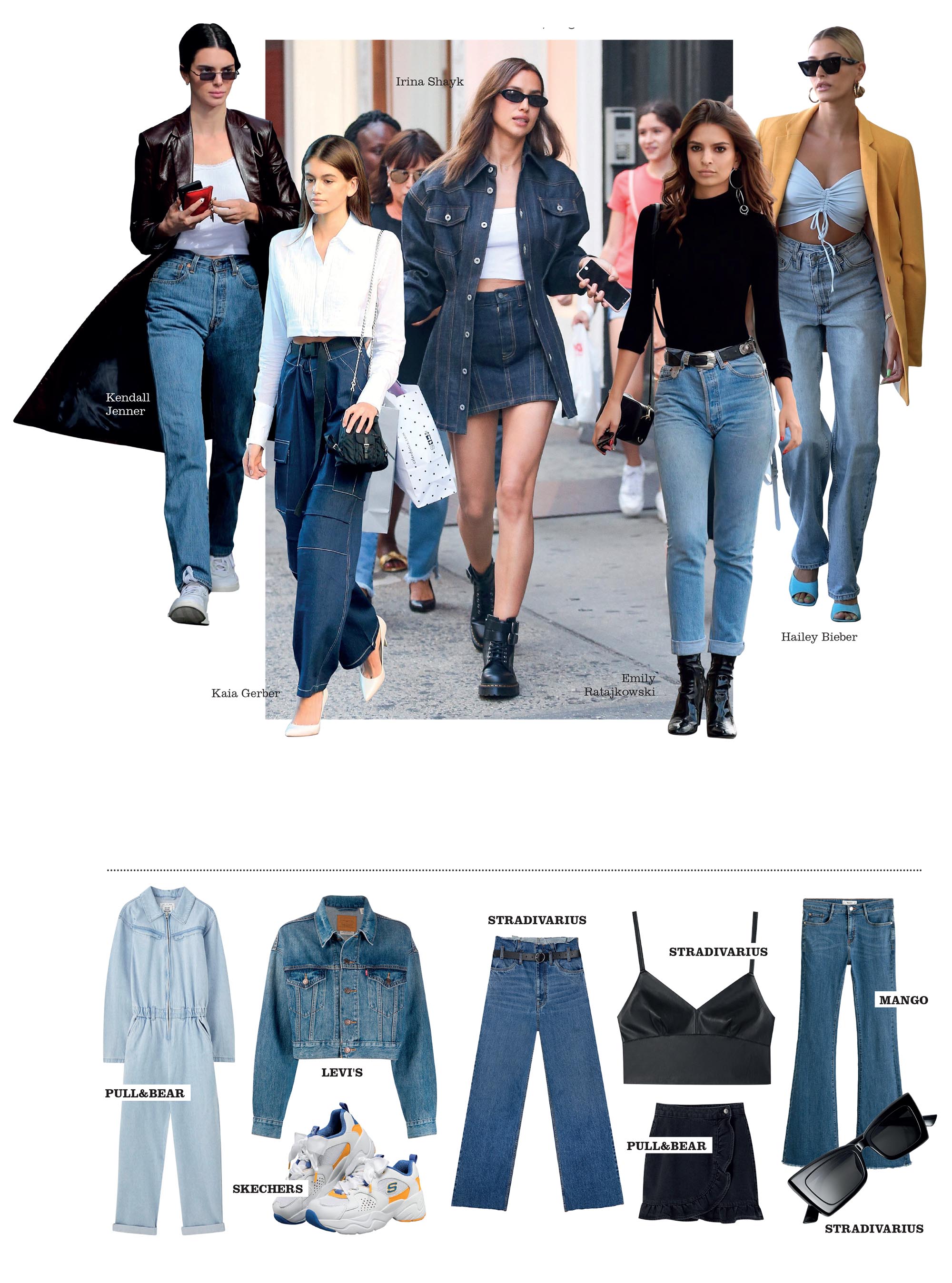 mặc đẹp với denim phong cách phóng khoáng