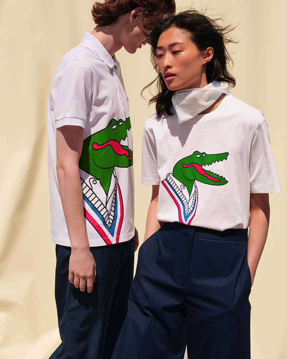 lacoste x jean michel tixier