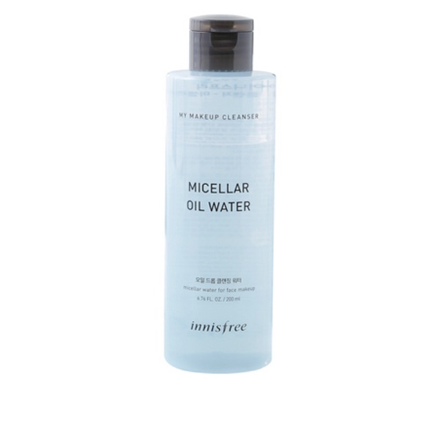 micellar oil water và dòng sản phẩm cleansing water của innisfree