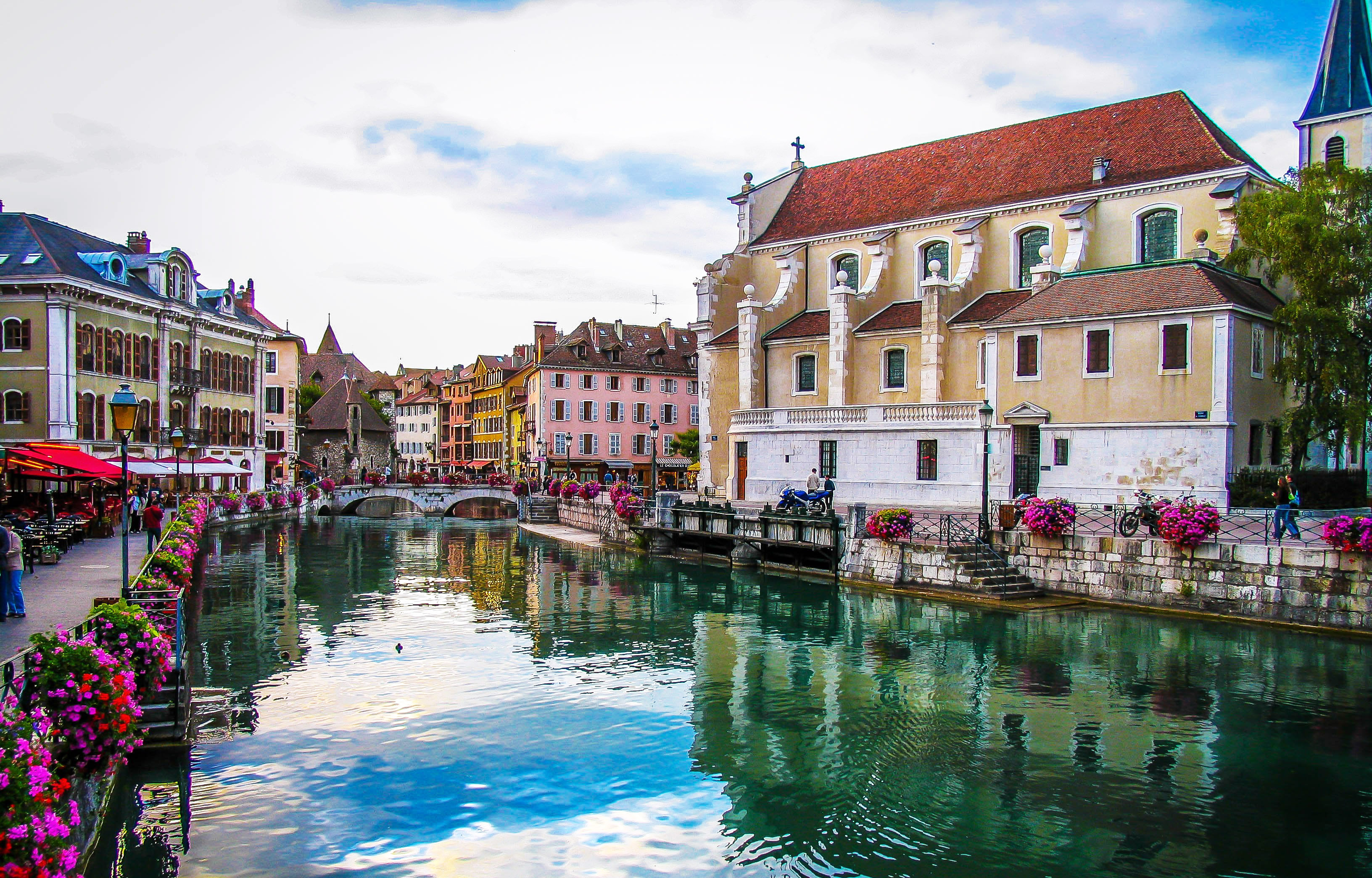 thị trấn Annecy, Haute-Savoie nước Pháp