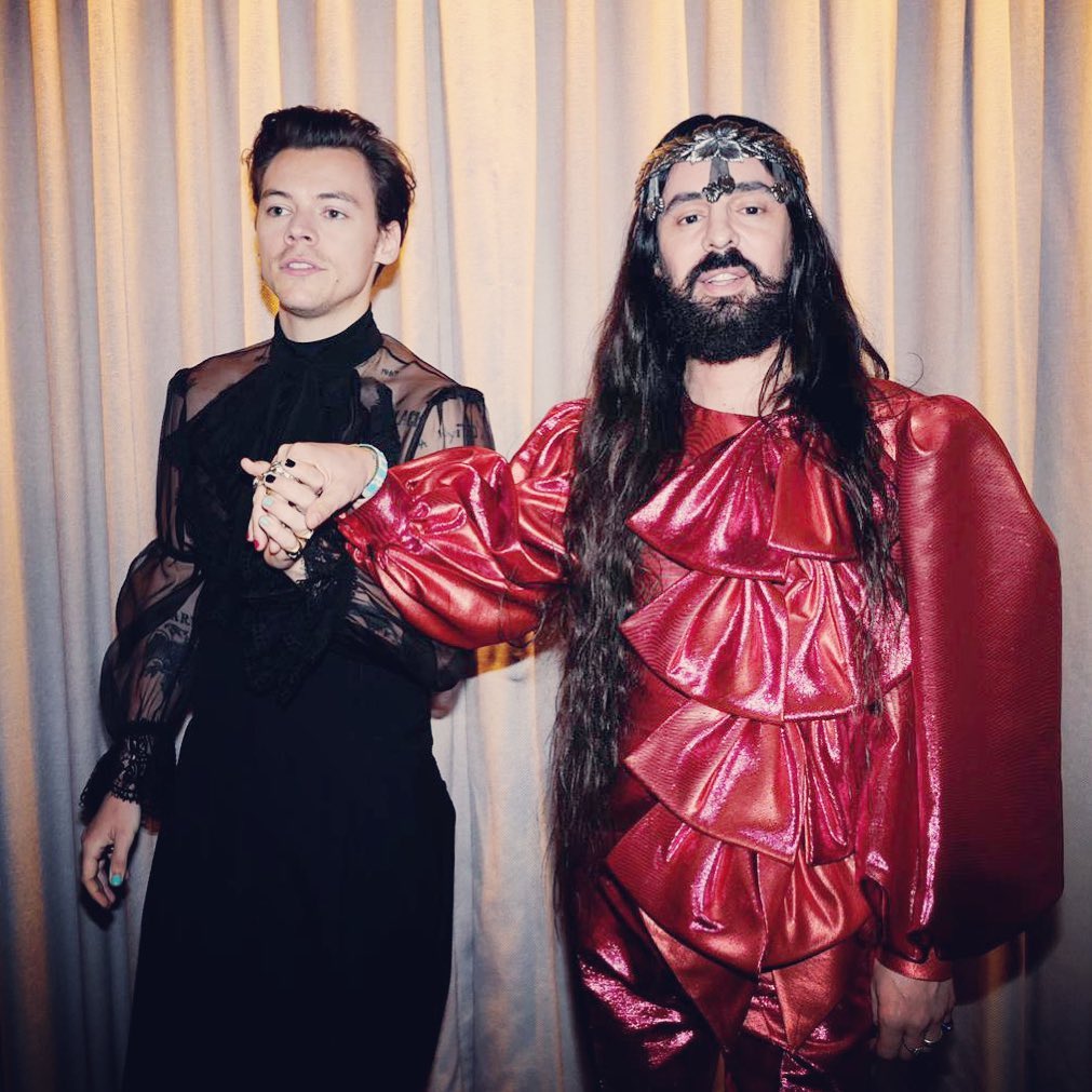 Những câu nói hay - Alessandro Michele và Harry Style tại Met Gala