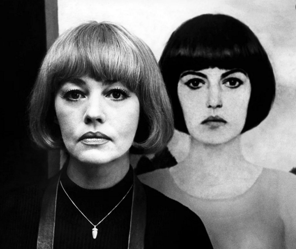 Jeanne Moreau với kiểu tóc French bob trong phim The Bride Wore Black.