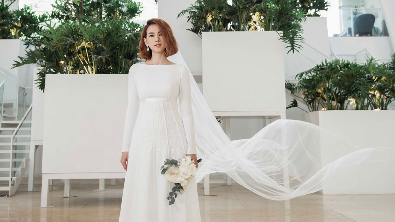 Chia sẻ hơn 87 váy cưới tối giản đẹp siêu đỉnh  trieuson5