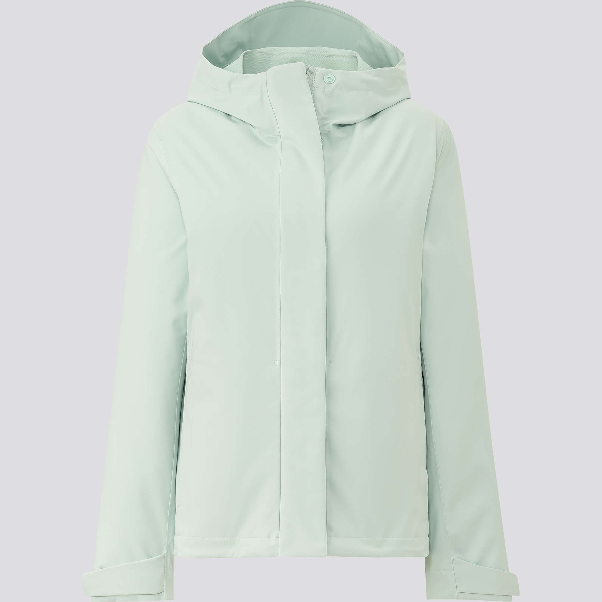 áo khoác parka blocktech uniqlo màu xanh mint chống tia uv