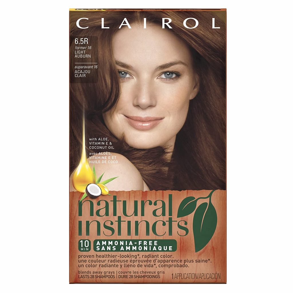 làm đẹp từ thuốc nhuộm Clairol Natural Instincts