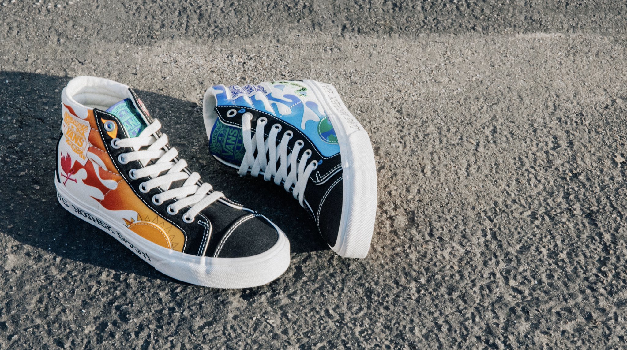 giày Vans cổ cao BST Vans Mother Earth