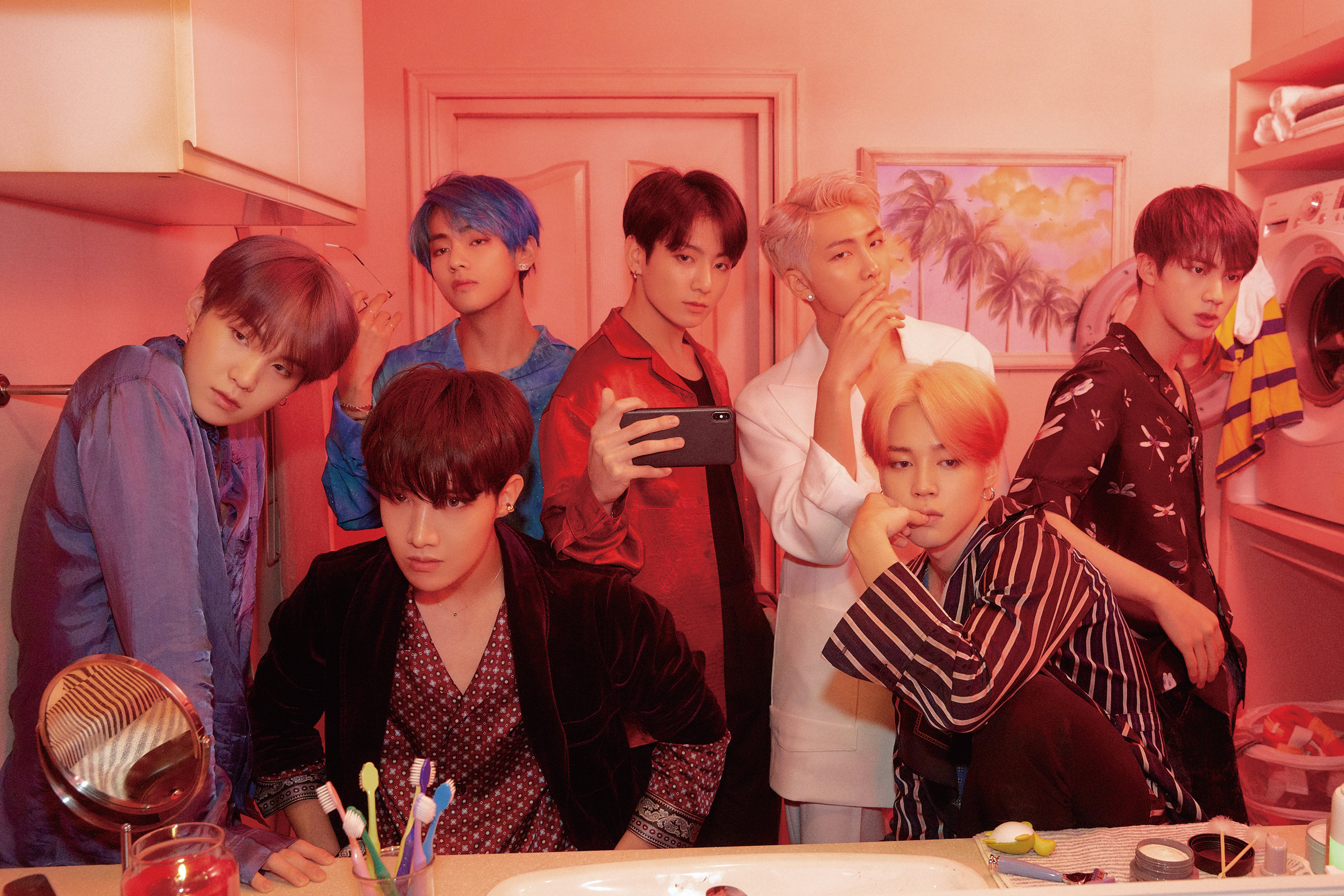 bts jungkook hình ảnh chụp nhóm
